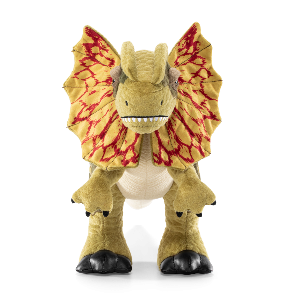 JURASSIC PARK - Dilophosaure - Peluche 25cm