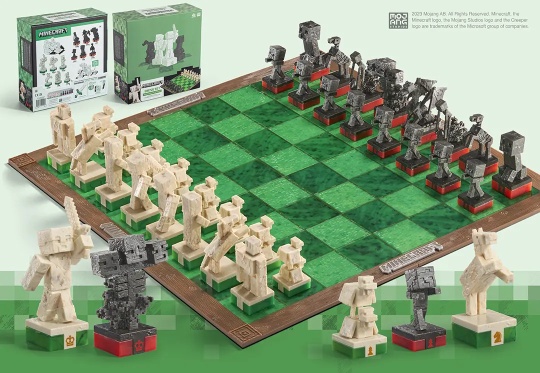 MINECRAFT - Surface Hero VS Monsters - Chess Game