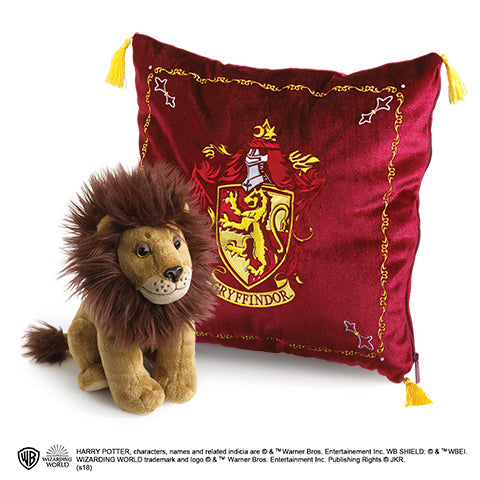 HARRY POTTER - Plush & cushion 34x34 - Gryffindor