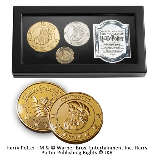 HARRY POTTER - The Gringotts Bank Coin Collection