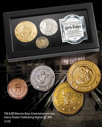 HARRY POTTER - The Gringotts Bank Coin Collection