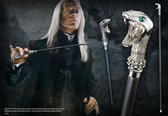 HARRY POTTER - Canne Baguette - Lucius Malefoy