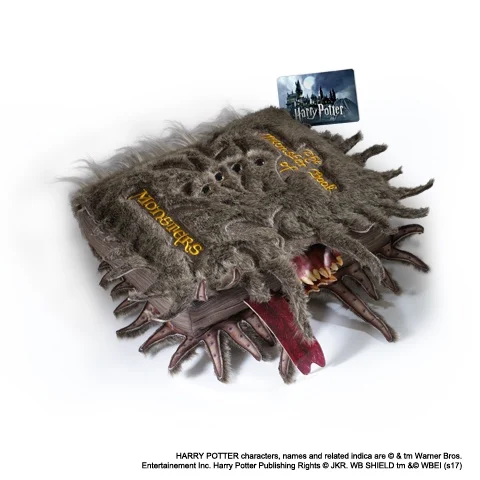 HARRY POTTER - Grande Peluche Livre des Monstres - 36cm
