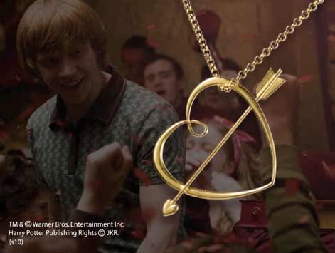 HARRY POTTER - Pendentif Coeur - Ron Weasley
