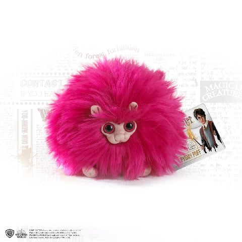 HARRY POTTER - Peluche Boursouflet - Rose -15cm