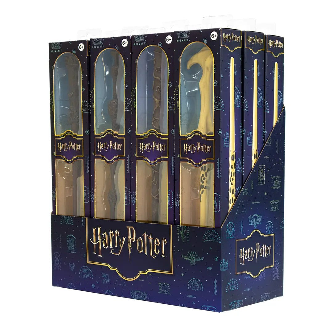 HARRY POTTER - 12 Role Play Wand Display