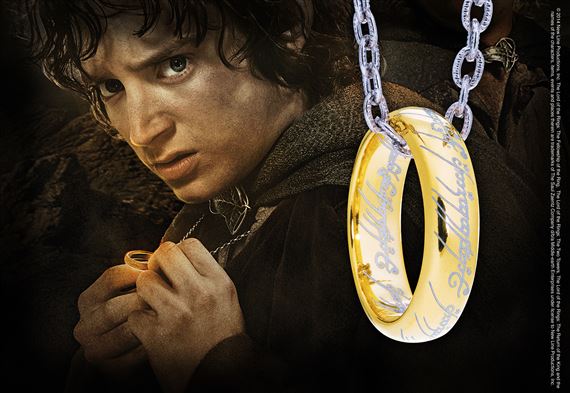 LORD OF THE RINGS - The One Ring - Silver / Gold