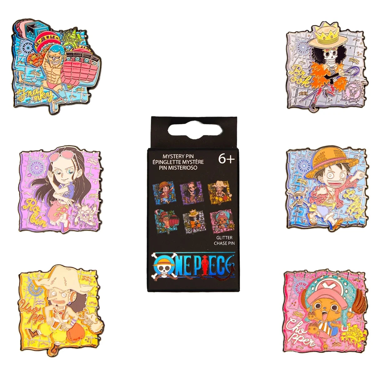 ONE PIECE - Funko Blind Box Enamel Pins
