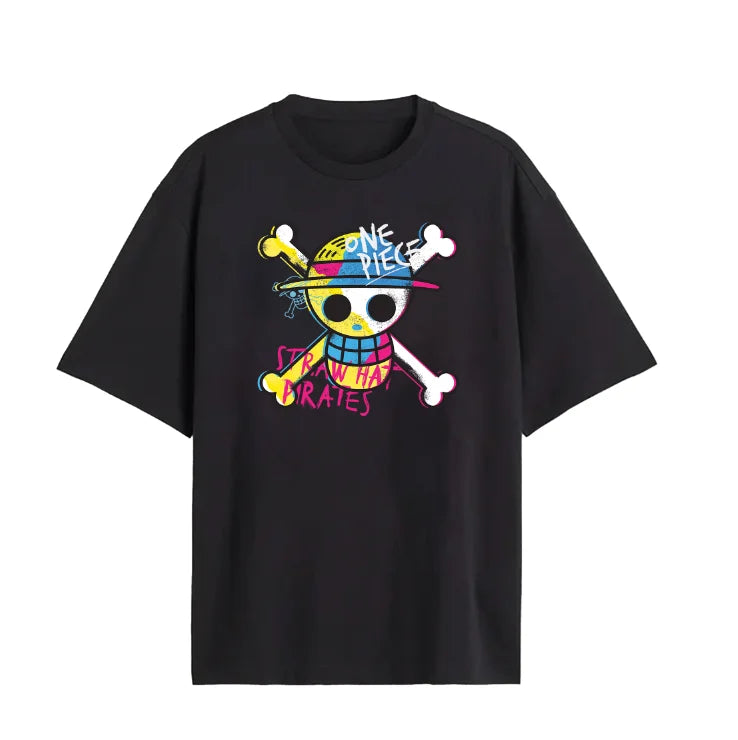 ONE PIECE - Straw Hat Pirate - T-Shirt Men (XXL)