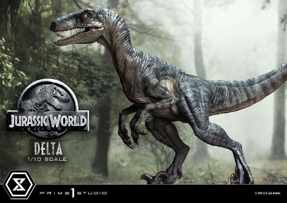 JURASSIC WORLD - Delta - Statuette 17cm
