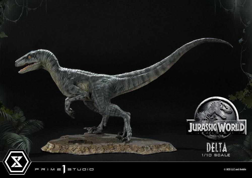 JURASSIC WORLD - Delta - Statuette 17cm