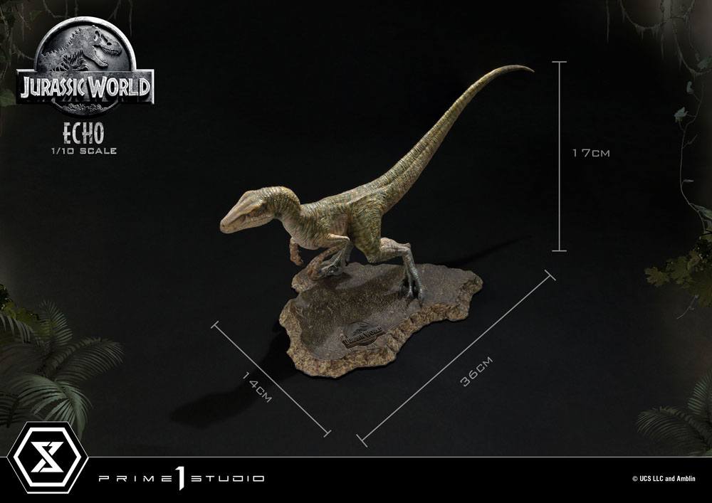 JURASSIC WORLD - Echo - Statuette 17cm