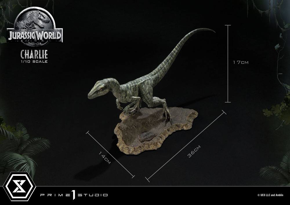 JURASSIC WORLD - Charlie - Statuette 17cm