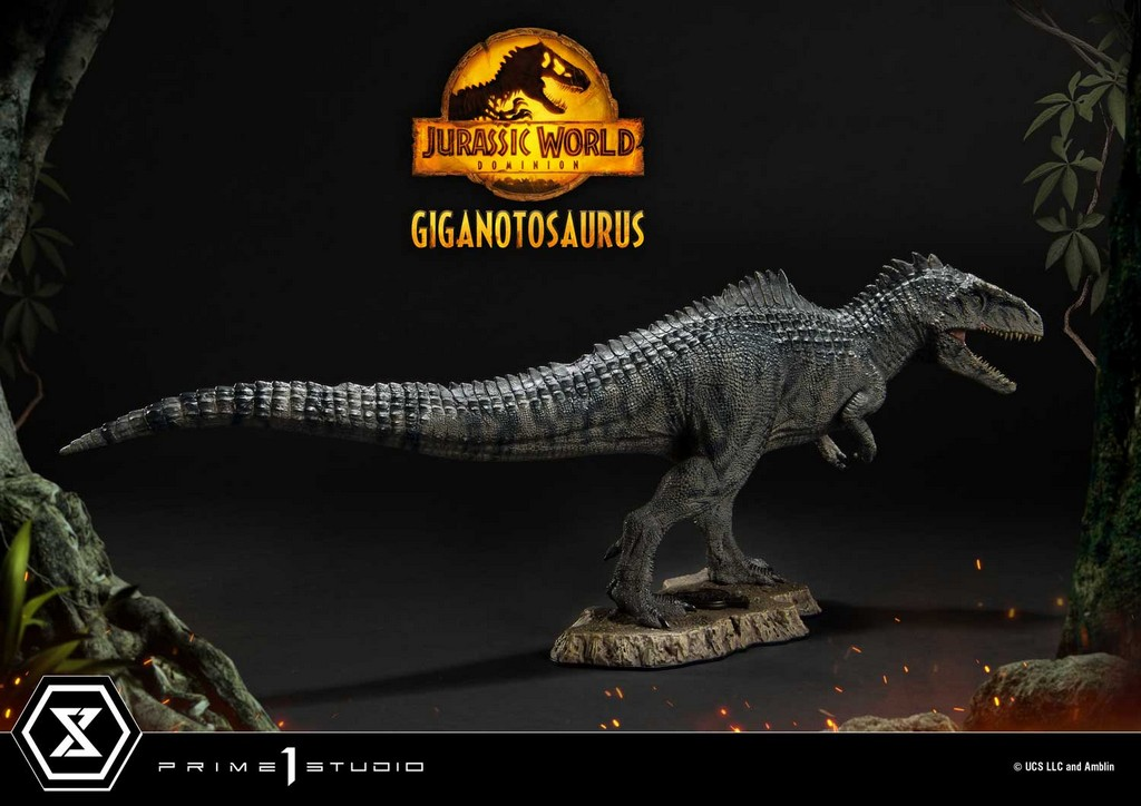 JURASSIC WORLD DOMINION - Giganotosaurus - Statue 48cm