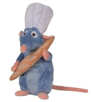 RATATOUILLE - Remy Chef Hat + Bread - 25cm