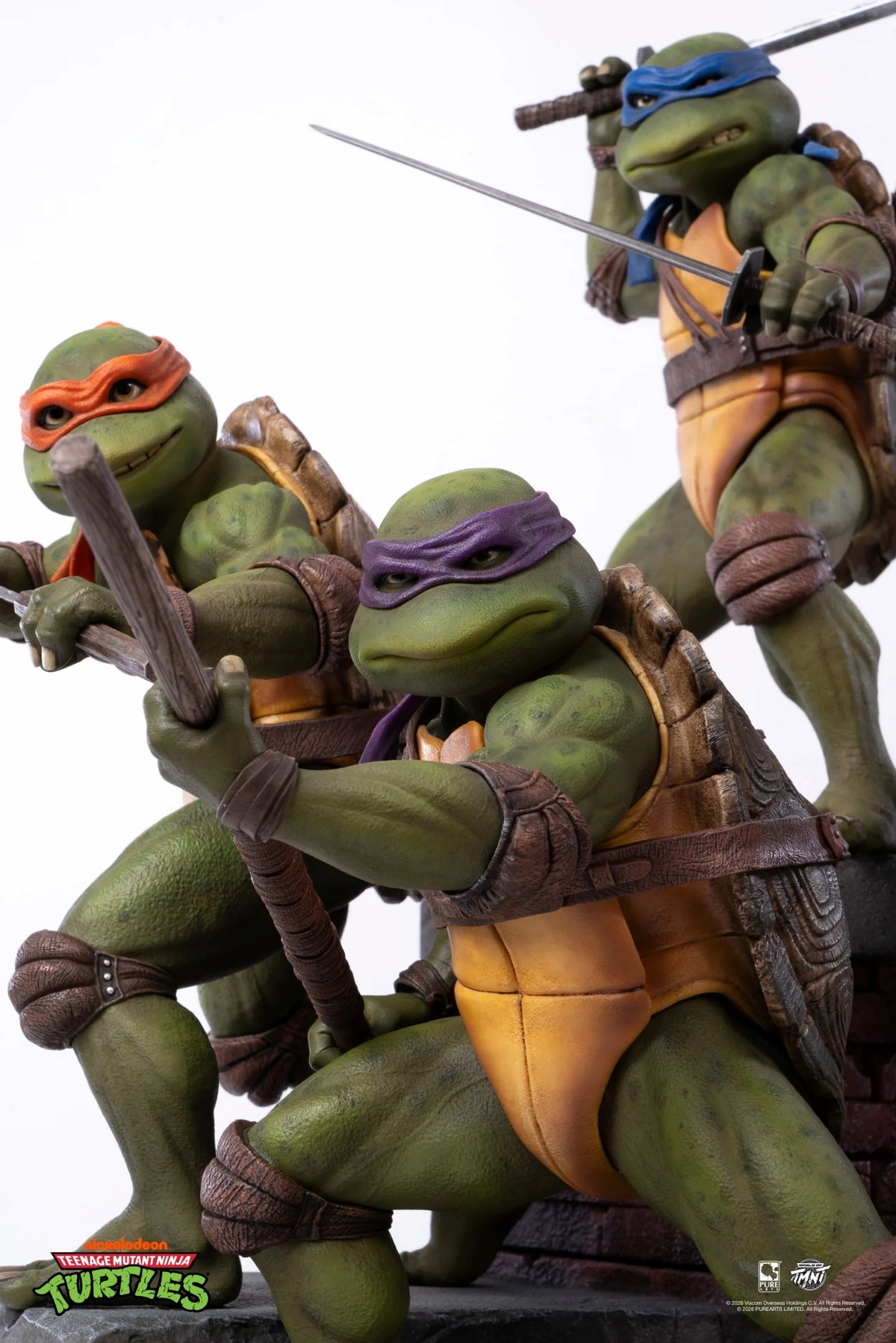 TEENAGE MUTANT NINJA TURTLES - Statue Movie Diorama 1/6 51cm