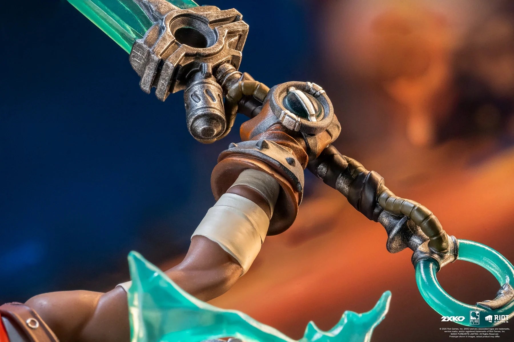 LEAGUE OF LEGENDS - Ekko & Ahri - Statue Diorama 1/10 30cm