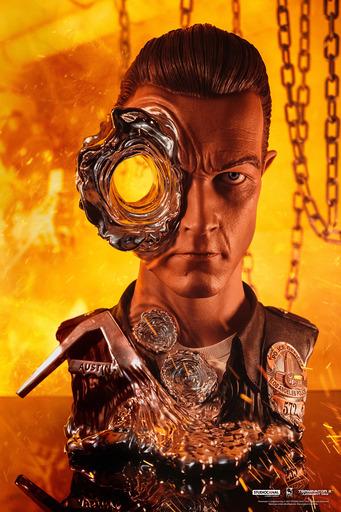 TERMINATOR - T-1000 Art Mask - Statue PureArts '29x36x44cm'