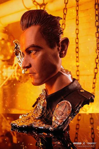 TERMINATOR - T-1000 Art Mask - Statue PureArts '29x36x44cm'