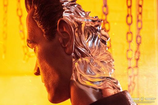 TERMINATOR - T-1000 Art Mask - Statue PureArts '29x36x44cm'