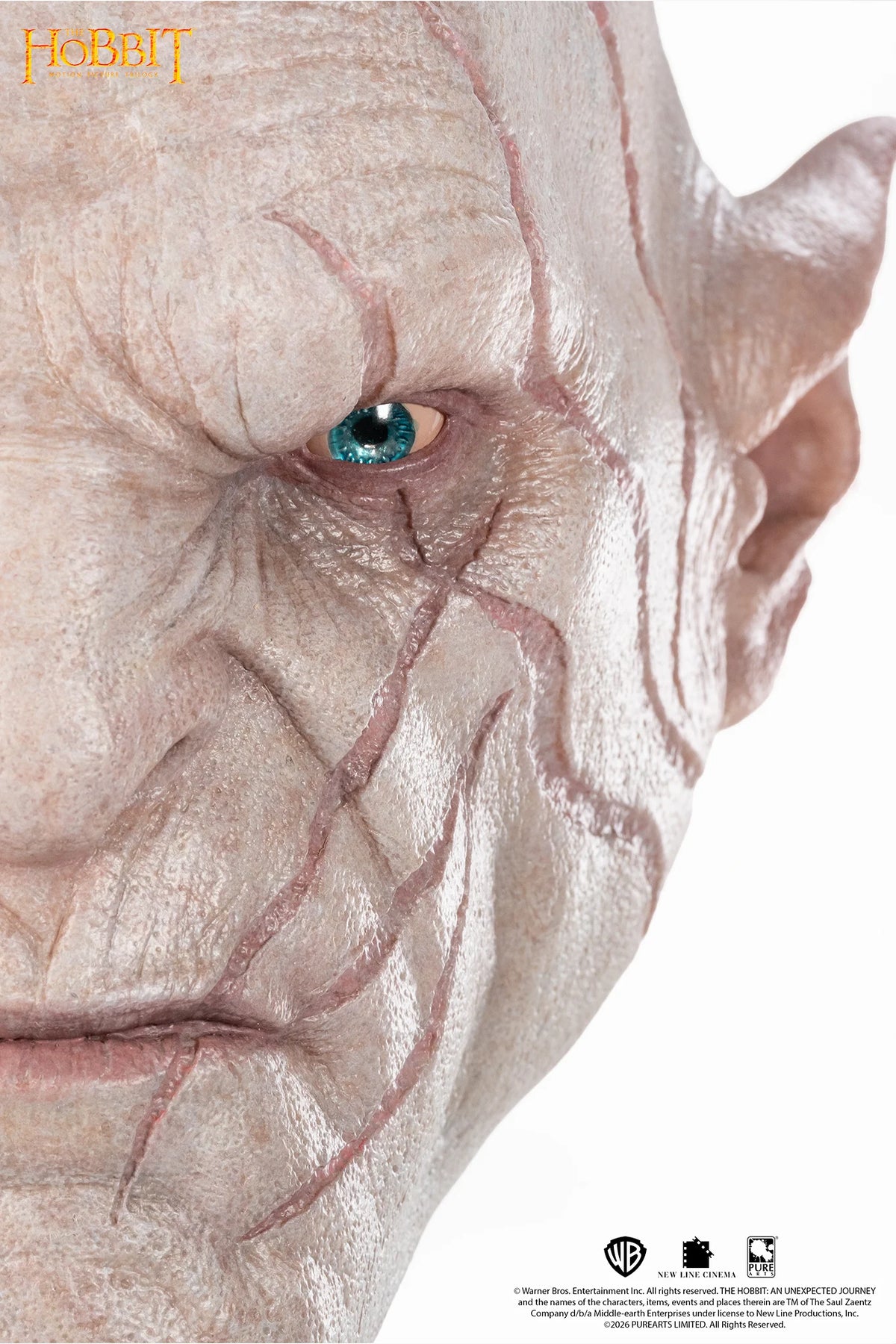 THE HOBBIT - Art Mask Azog - Replica 1/1 54cm