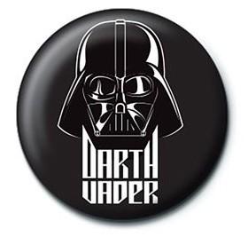 STAR WARS - Darth Vader Black - Button Badge 25mm