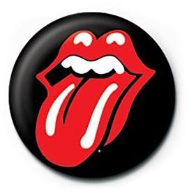 THE ROLLING STONES - Lips - Button Badge 25mm