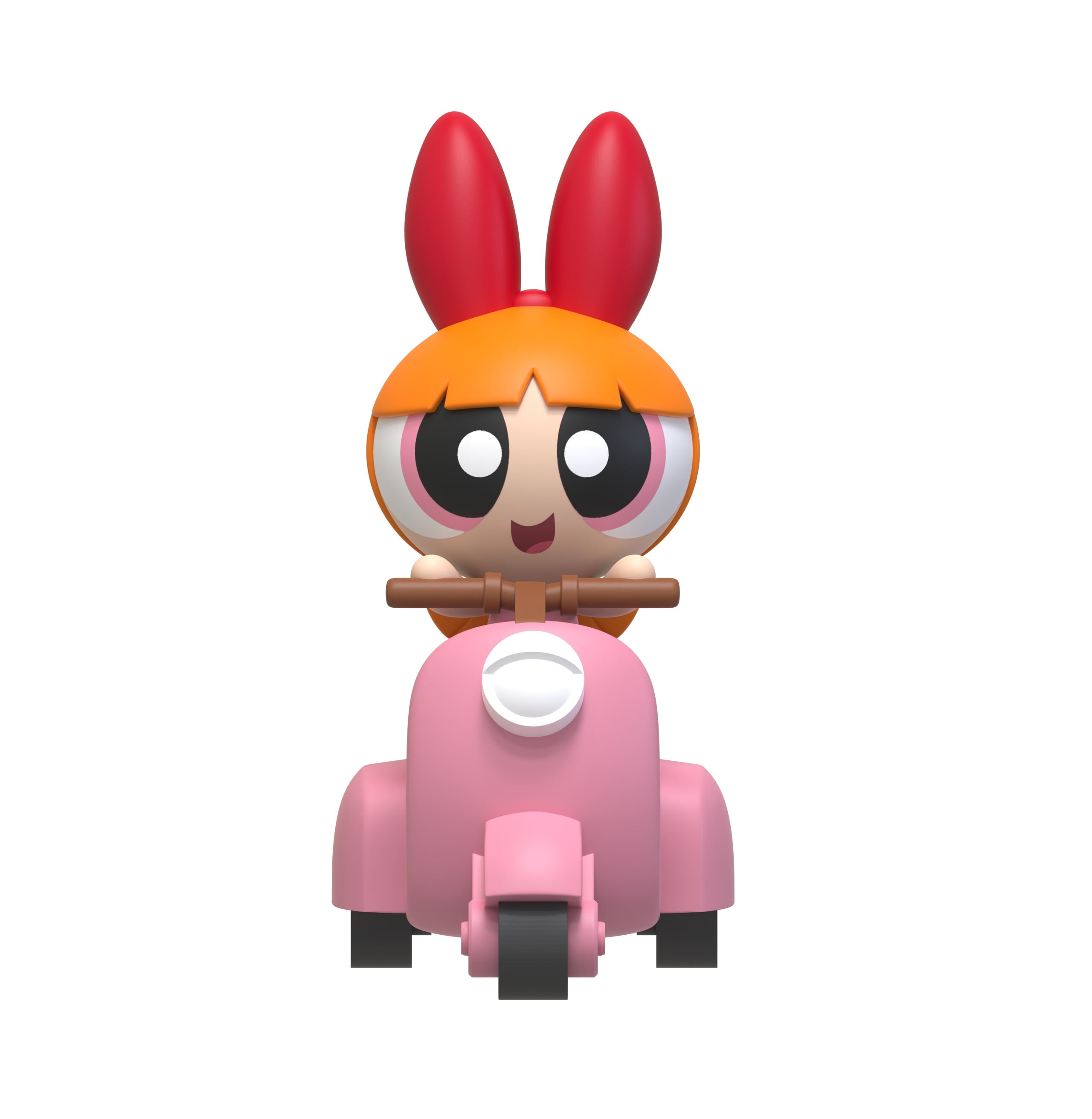 POWERPUFF GIRLS - Pull Black Car - Blind Box 5cm