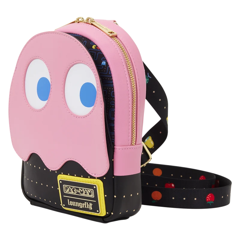 PAC-MAN - Pinky Ghost - Sling Crossbody Bag LoungeFly
