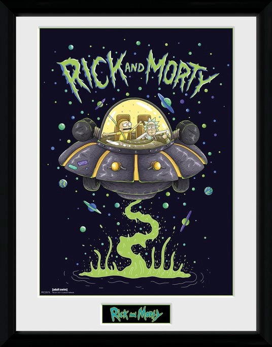 RICK & MORTY - Collector Print 30X40 - Ship