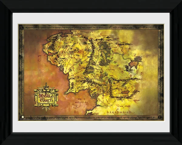 LORD OF THE RINGS - Collector Print 30X40 - Middle Earth