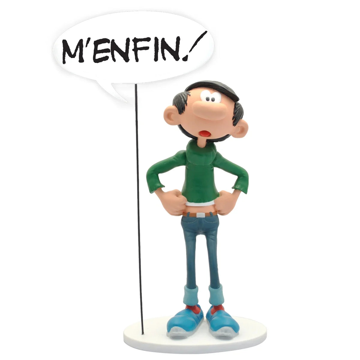 GASTON LAGAFFE - Figurine Resine - Gaston "M'enfin" - 24cm