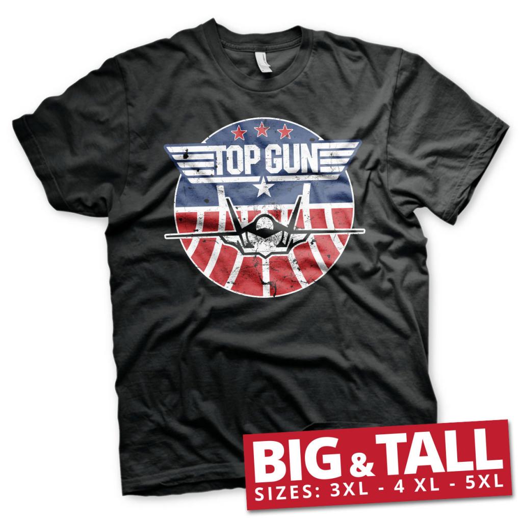 TOP GUN - T-Shirt Big & Tall - Tomcat (5XL)