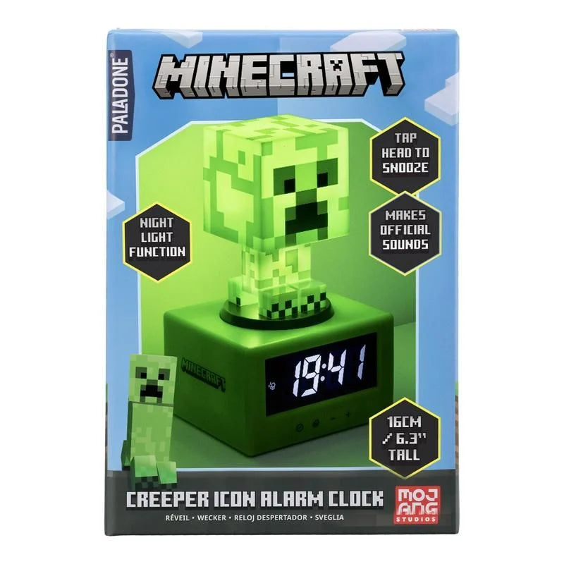 MINECRAFT - Creeper - Alarm Clock 16cm