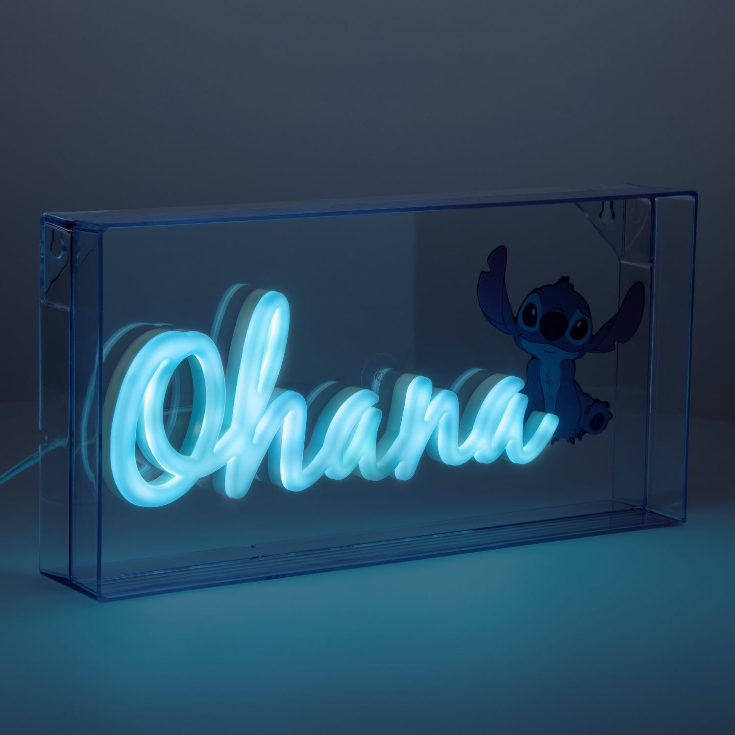 STITCH - Ohana - Led Neon Light 15.5x30.5cm