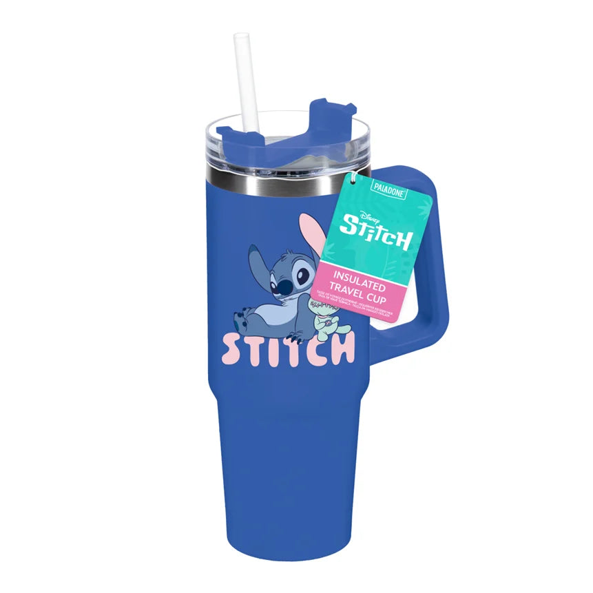 STITCH - Travel Mug XL 900ml with straw