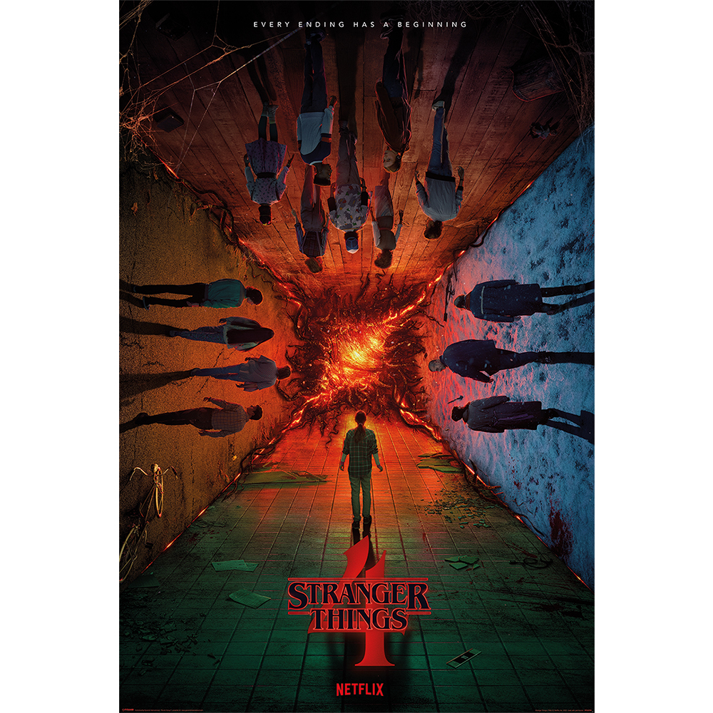 STRANGER THINGS - Every Ending has a Beginning - Poster 61x91cm