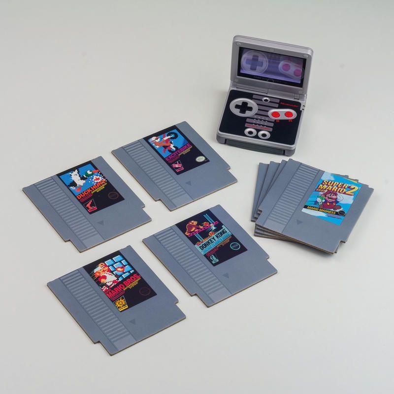 NES - Cartridge - Set of 8 Coasters