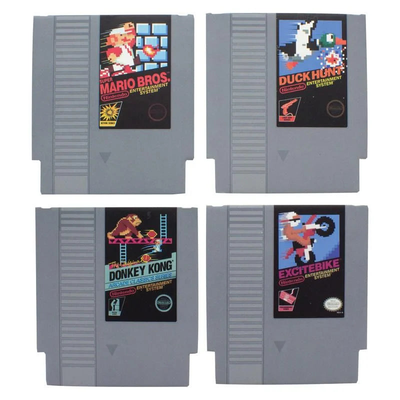 NINTENDO - NES - Cartridge - Set of 8 Coasters