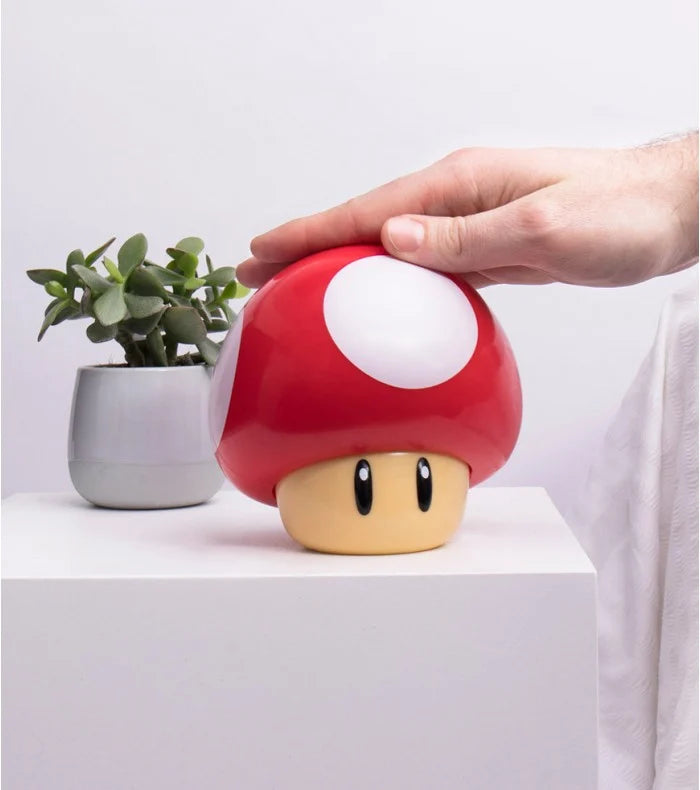 SUPER MARIO - Mushroom - Mini Light with Sound 4,7inch