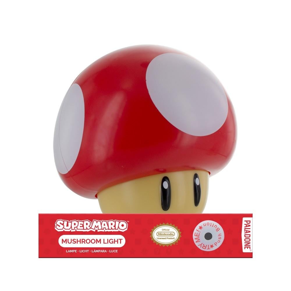 NINTENDO - Mushroom Mini Light with Sound -- Try Me