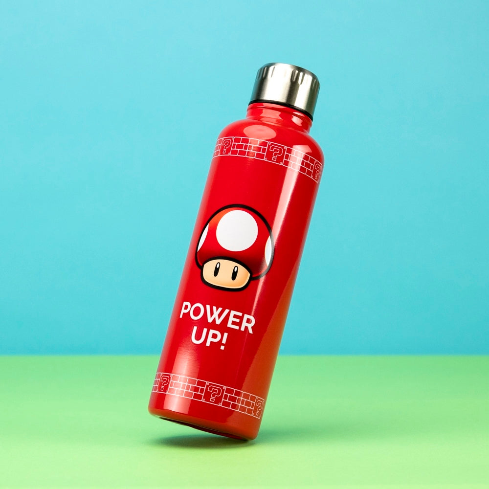SUPER MARIO - Power Up - Metal Bottle 500ml