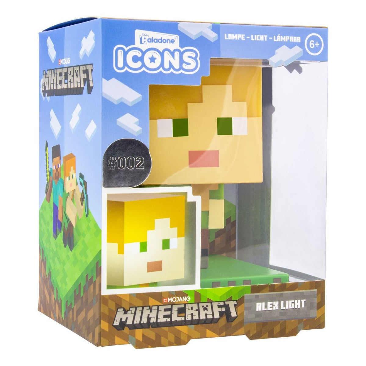 MINECRAFT - Alex - Icon Light 3.9inch