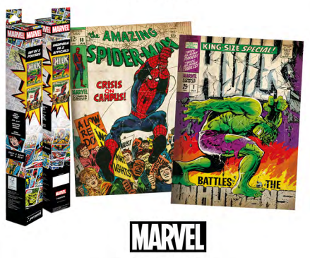 MARVEL - Spider-Man & Hulk - 2 Posters 52 x 38cm Set