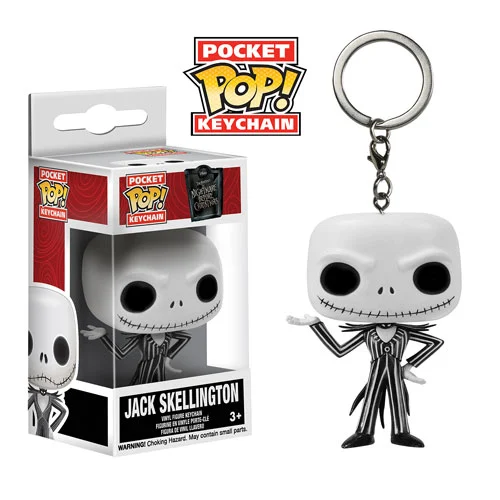 Pocket Pop Keychains : Disney - Jack Skellington