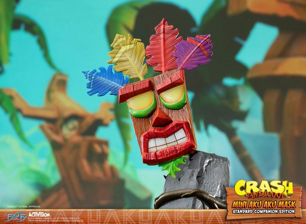 CRASH BANDICOOT - Aku Aku Mask Statue "Standard Version" - 40cm