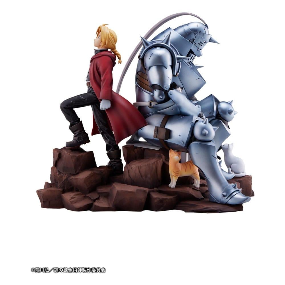 FULLMETAL ALCHEMIST BROTHERHOOD - Edward & Alphonse - Statue 24cm
