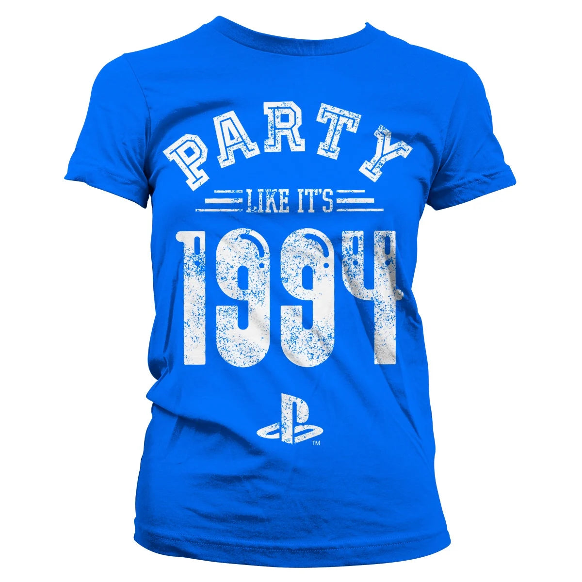 PLAYSTATION - T-Shirt Party Like It's 1994 - GIRL Blue (XXL)