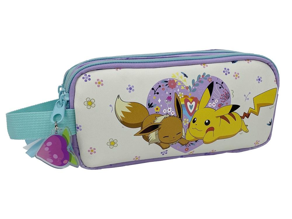 POKEMON - Flower Collection - Square Triple Pencil Case