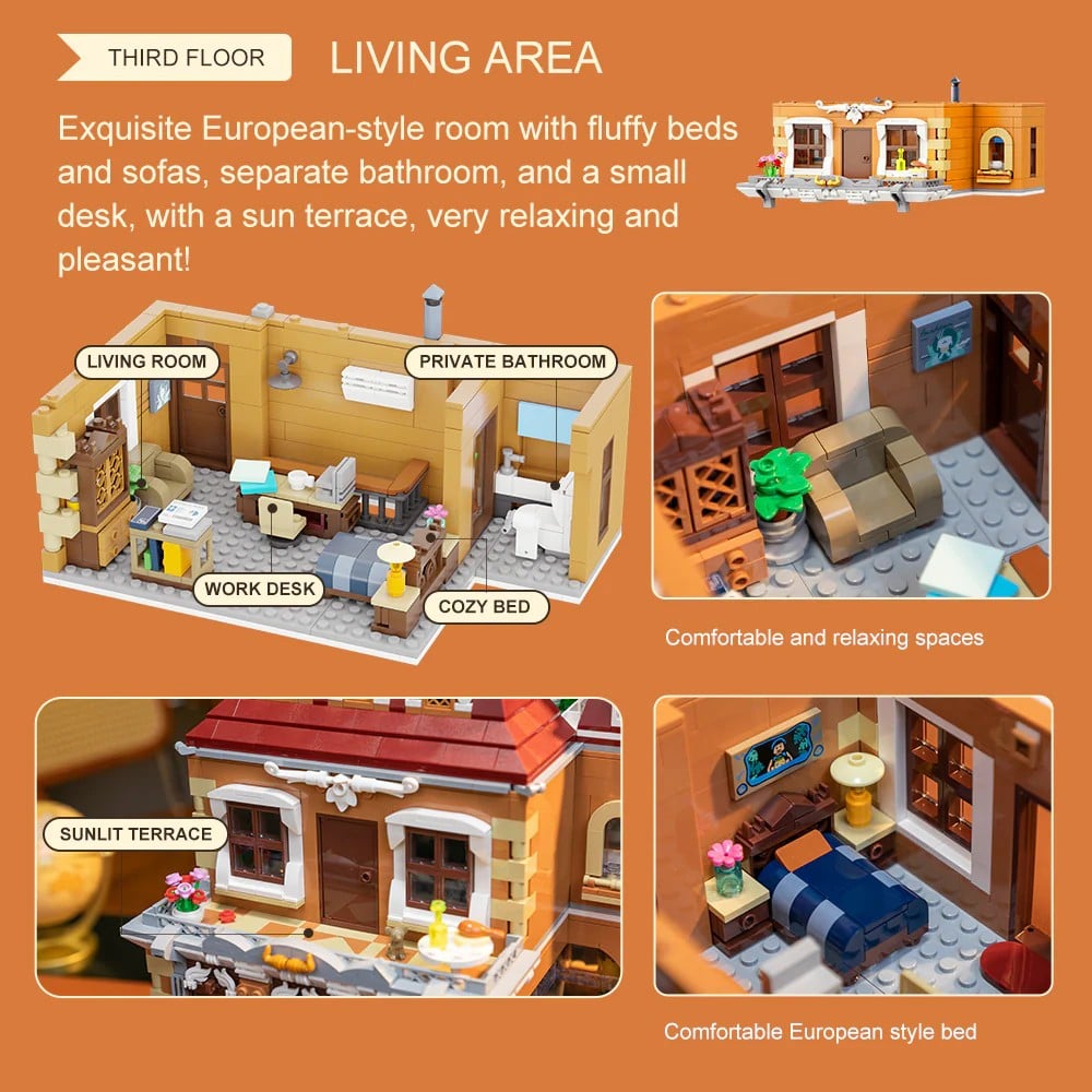 PANTASY - Bakery - Building block 2646 pcs